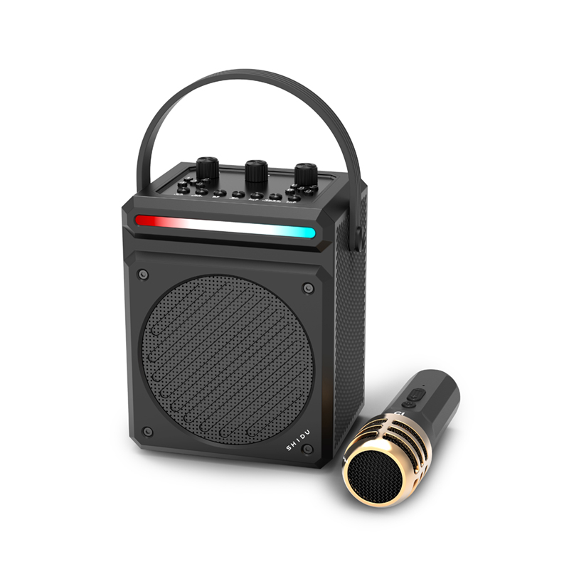 SHIDU H12 Single Mic Portable Karaoke Speaker